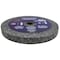 Shark Industries 5-in. x 1/2-in. x 1/2-in. Bench Seat Grinding Wheel 36 Grit, Aluminum Oxide 2009 - alternate 2